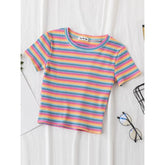 Color Striped Top